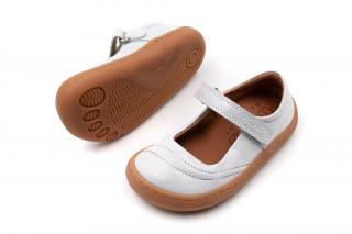 DETSKÉ BAREFOOT BALERÍNKY FRODDO MARY J - SILVER 29, 18.9, 7.4