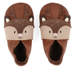 DETSKÉ BAREFOOT CAPAČKY BOBUX - FAWN MOCHA BEIGE 22, 14.5, 6.2