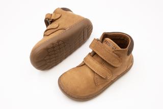 DETSKÉ BAREFOOT ČLENKOVÉ TOPÁNKY PRIMIGI - CANYON/CAMEL 28, 18.1, 7.0