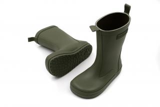 DETSKÉ BAREFOOT GUMÁKY BUNDGAARD ATLAS - ARMY 31, 20.4, 7.7