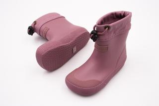 DETSKÉ BAREFOOT GUMÁKY BUNDGAARD COVER - NOSTALGIA ROSE 19, 13.3, 5.9