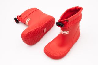 DETSKÉ BAREFOOT GUMÁKY BUNDGAARD COVER - RED 22, 15.3, 6.2