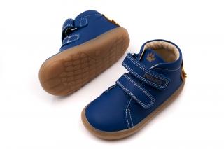 DETSKÉ BAREFOOT KOŽENÉ TOPÁNKY PRIMIGI - NAPPA CLOUD/ROYAL 20, 12.5, 5.8