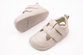 DETSKÉ BAREFOOT SANDÁLKY MURIS FIJI - TAUPE 20, 12.5, 6
