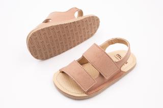 DETSKÉ BAREFOOT SANDÁLKY MURIS RIO - DUSTY PINK 28, 18.3, 6.8