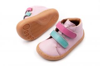 DETSKÉ BAREFOOT TOPÁNKY FRODDO FIRST STEP - PINK 27, 17.4, 7.1