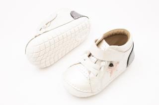 DETSKÉ BAREFOOT TOPÁNKY OLD SOLES CHAMPSTER PAVE - NARCADO BLANCO PINK FAUX 22, 13.7, 6.2