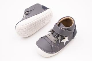 DETSKÉ BAREFOOT TOPÁNKY OLD SOLES CHAMPSTER PAVE - SHADOW NAVY SNOW 22, 13.7, 6.2