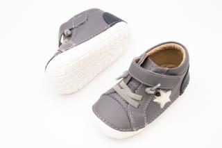 DETSKÉ BAREFOOT TOPÁNKY OLD SOLES CHAMPSTER PAVE - SHADOW NAVY SNOW FAUX 23, 14.2, 6.4