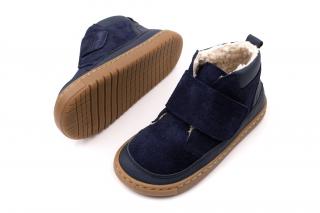 DETSKÉ BAREFOOT ZATEPLENÉ TOPÁNKY CRIO'S ALASKA - MARINO 32, 20.4, 7.7