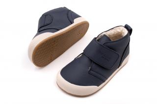 DETSKÉ BAREFOOT ZATEPLENÉ TOPÁNKY CRIO'S SIDNEY - MARINO 21, 13.1, 6.0