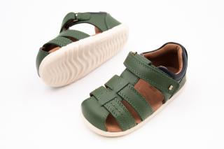 DETSKÉ SANDÁLKY BOBUX STEP UP ROAM - FOREST+NAVY 19, 12.5, 5.6