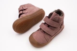 DETSKÉ ZIMNÉ TOPÁNKY FRODDO OLLIE WOOL TEX - DARK PINK 24, 15.7, 6.2