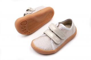 FRODDO BAREFOOT PLÁTENKY CANVAS - GOLD SHINE 27, 18.1, 7.2