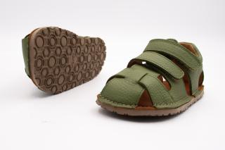 FRODDO OTVORENÉ SANDÁLKY FLEXY AVI VIBRAM - OLIVE 20, 12.6, 5.4