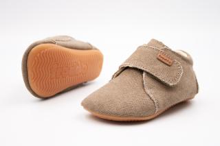 FRODDO PREWALKERS ORGANIC - BEIGE 19, 12, 5.5