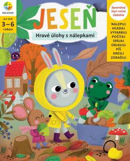KOLIESKO - HRAVÉ ÚLOHY S NÁLEPKAMI - JESEŇ