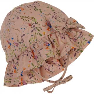 MIKK-LINE "BUCKET FRILL" KLOBÚČIK UPF 50+ - NOUGAT 2-4 roky