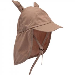 MIKK-LINE PREDĹŽENÁ ČIAPKA SO ŠILTOM 3D - WARM TAUPE 12-18 mesiacov
