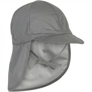MIKK-LINE PREDĹŽENÁ ČIAPKA SO ŠILTOM - NEUTRAL GRAY 2-4 roky