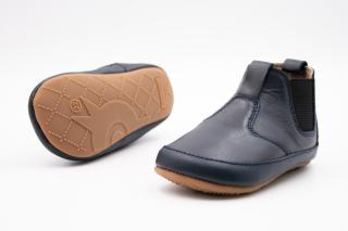 OLD SOLES PREWALKERS BAMBINI LOCAL - NAVY BLACK 18, 11.5, 5.4