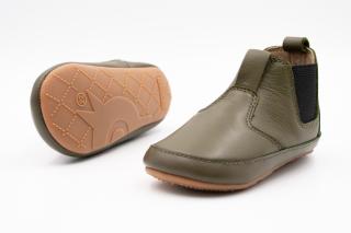 OLD SOLES PREWALKERS CAPAČKY BAMBINI LOCAL - MILITARE BLACK 21, 13.2, 5.6