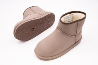 ZATEPLENÉ GUMÁKY ENFANT THERMO BOOTS BRUSHED ŠIRŠIE - PINE BARK 39, 25, 8
