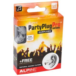 Alpine PartyPlug Pro Natural (Párty chrániče sluchu)