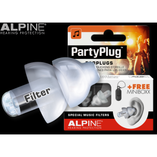 Alpine PartyPlug Transparent (Párty chrániče sluchu)