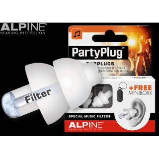 Alpine PartyPlug White (Párty chrániče sluchu)