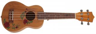 Bamboo U-21 Roses (Sopránové akustické ukulele)