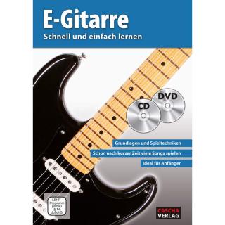 Cascha Electric Guitar - Fast and easy way to learn (with CD and DVD) (Učebnica pre hráčov na elektrickú gitaru)