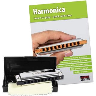 Cascha HH 1630 EN Master Edition Blues Set (Diatonická ústna harmonika s puzdrom)