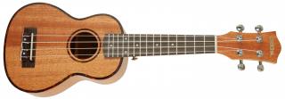 Cascha HH 2026 Soprano Mahogany Ukulele Set (Sopránové akustické ukulele)