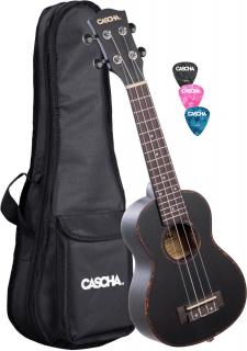 Cascha HH 2262 Premium Black (Sopránové ukulele)