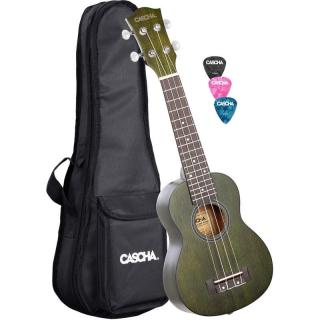 Cascha HH 2265 Premium Green (Sopránové ukulele)
