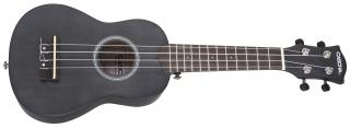 Cascha HH 3960 Soprano Ukulele Black Set (Sopránové akustické ukulele)