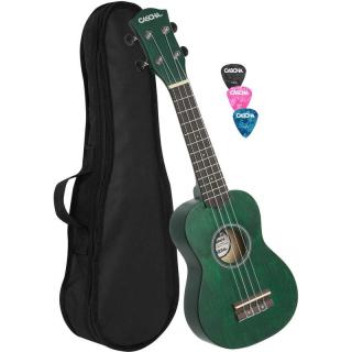Cascha HH 3963 Green (Sopránové ukulele)