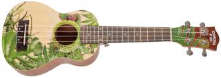 Cascha Soprano Ukulele Leafy (Sopránové akustické ukulele)