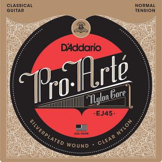 D'Addario EJ45 ProArte Laser Selected Nylon Trebles Normal (Sady strún pre klasickú gitaru)