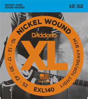 D'Addario EXL140 (Struny pre elektrickú gitaru .010 - Tvrdé)