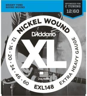 D'Addario EXL148 (Struny pre elektrickú gitaru .012 - Extra tvrdé)