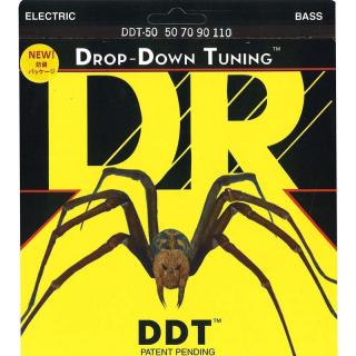 DR Strings DDT-50 (Sada 4 strún pre elektrickú basgitaru)