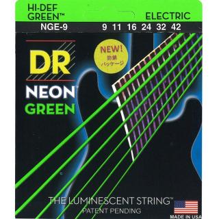 DR Strings NGE-9 Neon (Struny pre elektrickú gitaru .009)