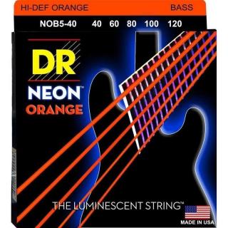DR Strings NOB5-40 (Sada 5 strún pre elektrickú basgitaru)