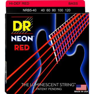 DR Strings NRB5-40 (Sada 5 strún pre elektrickú basgitaru)