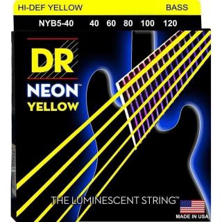 DR Strings NYB5-40 (Sada 5 strún pre elektrickú basgitaru)