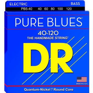 DR Strings PB5-40 (Sada 5 strún pre elektrickú basgitaru)