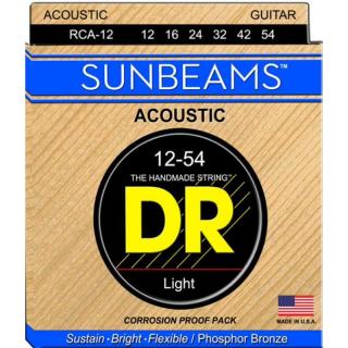 DR Strings RCA-12 Sumbeams (Struny pre akustickú gitaru .012)