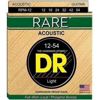 DR Strings RPM-12 Rare (Struny pre akustickú gitaru .012)